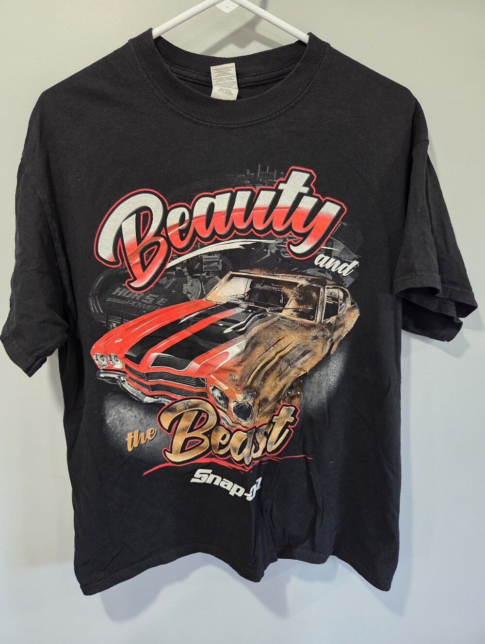 Snap-On Tools Beauty And The Beast Shirt Large